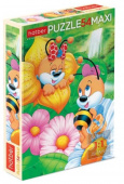 Пазлы HATBER MAXI "Пчелки" 54 элемента, 28 х 40 см, картонная упаковка
